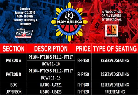 mpbl ticket price 2023